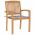 Scaune gradina, perne gri model carouri, 2 buc., lemn masiv tec