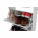 Pantofar, 3 compartimente, gri/alb, SEBER TYP 2