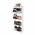 Pantofar, 4 compartimente, alb/gri, SEBER TYP 3