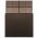 Magazie dubla de pubele, maro, 153 x 78 x 120 cm, poliratan