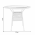 Set de gradina 1+4, alb, KOVEN