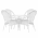 Set de gradina 1+4, alb, KOVEN