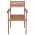 Scaune gradina, perne gri model carouri, 2 buc., lemn masiv tec