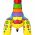 Bestway Stropitoare girafa giganta