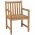 Scaune gradina perne rosu model carouri, 2 buc., lemn masiv tec