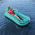Bestway Sezlong plutitor Hydro Force Sol Venture albastru 188x109 cm