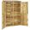 Magazie de unelte de gradina 123x45x171cm lemn masiv pin tratat