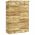Magazie de unelte de gradina 123x45x171cm lemn masiv pin tratat