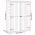 Magazie de unelte de gradina 123x45x171cm lemn masiv pin tratat