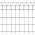 Gard delimitare gradina fier vopsit electrostatic 10 x 0