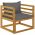 Set mobilier gradina cu perne