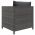 Set mobilier de gradina cu perne Gri
