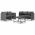 Set mobilier de gradina cu perne Gri