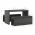 Set mobilier de exterior cu perne