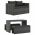 Set mobilier de exterior cu perne
