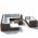 Set mobilier de gradina cu perne