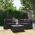 Set mobilier de gradina cu perne