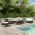 Set mobilier de gradina cu perne