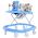 Premergator Salamandra Kids Multifunctional pentru Copii, Reglabil pe Trepte, Pliabil, Scaun Reglabil, Albastru