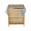Cos de rufe, bambus natural/alb, MENORK