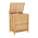 Cos de rufe, bambus natural/alb, MENORK