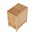 Cos de rufe, bambus natural/alb, MENORK
