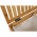 Cos de rufe, bambus natural/alb, MENORK