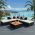 Set mobilier de gradina cu perne