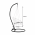 Scaun suspendabil, alb, AMADO 2 NEW