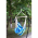 Scaun balansoar suspendabil, model dungi verde/albastru, LINDO NEW