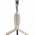 Scaun suspendabil, bumbac / lemn, alb, VINTO 2 NEW