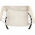 Scaun suspendabil, bumbac / lemn, alb, VINTO 2 NEW