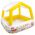 Intex Piscina gonflabila cu umbrar, 157 x 157 x 122 cm