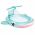 Intex Piscina in forma de balena, cu pulverizare, 201 x 196 x 91 cm