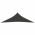 Panza parasolar, antracit, 6 x 6 x 6 m, HDPE, 160 g/m²