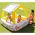 Intex Piscina gonflabila cu umbrar, 157 x 157 x 122 cm