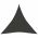 Panza parasolar, antracit, 6 x 6 x 6 m, HDPE, 160 g/m²