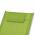 Scaun balansoar de exterior, verde, textilena