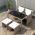 Set mobilier de exterior cu perne