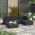 Set mobilier de gradina cu perne
