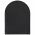 Oglinda de gradina, negru, fier, uz exterior, model 2