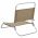 Scaune de plaja pliante, 2 buc., material textil, gri taupe