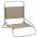 Scaune de plaja pliante, 2 buc., material textil, gri taupe