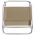 Scaune de plaja pliante, 2 buc., material textil, gri taupe