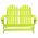 Scaun de gradina Adirondack cu 2 locuri