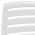 Scaun de plaja pliant, 4 buc., alb, plastic
