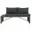 Set mobilier de gradina cu perne