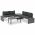 Set mobilier de gradina cu perne