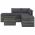 Set mobilier gradina paleti cu perne 6 piese lemn masiv pin
