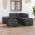 Set mobilier gradina paleti cu perne 6 piese lemn masiv pin